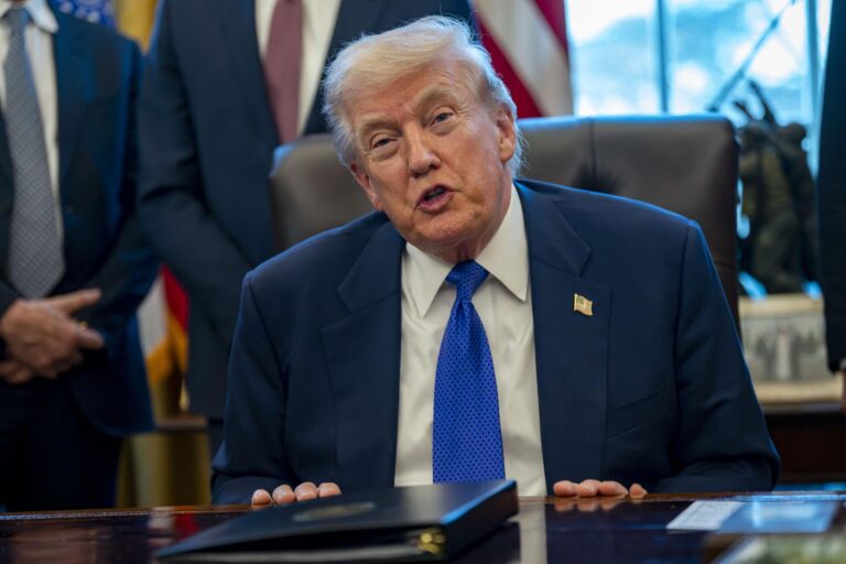 Trump Announces 'Project Vault' in the Oval Office