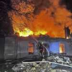 Aftermath of the overnight Russian attacks in Odesa