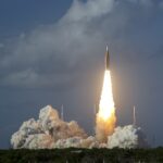 Artemis II mission launch at Kennedy Space Center